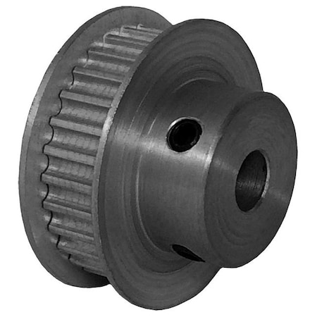 B&B Manufacturing 28-3M06M6FA6, Timing Pulley, Aluminum, Clear Anodized, 28-3M06M6FA6